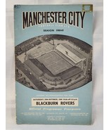 1960 MANCHESTER CITY FOOTBALL SOCCER CLUB GAME PROGRAM VS BLACKBURN ROVE... - £16.01 GBP