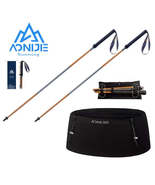 Combination AONIJIE Sports Running Belt & Ultralight Trekking Poles (110 or 120c - $86.43