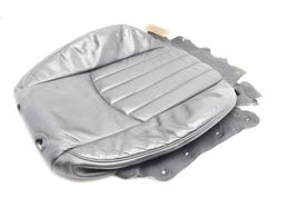 06-11 MERCEDES-BENZ C219 CLS500 FRONT LEFT DRIVER UPPER SEAT COVER BLACK E2745 image 4