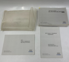 2015 Hyundai Elantra Owners Manual Set with Case OEM B04B08024 - $26.99