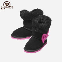 K.Signature-Mary Toddler&#39;s Sheepskin Winter Snow Boots  - £67.93 GBP