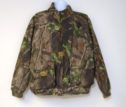Woolrich Mens XL Hunting Camo Realtree Hardwoods Insulated Jacket - $39.59