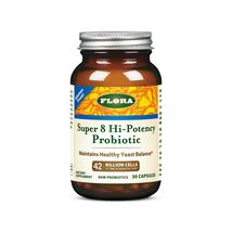 9/26 Flora Super 8 Hi Potency Probiotics 30 Count - Healthy Yeast Balanc... - $22.27