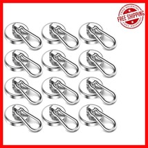 Strong Magnetic Hooks 100LBS - Durable Neodymium with Polished Finish, 1... - $724.67 MXN