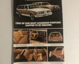 Pontiac Safari Print Ad Advertisement 1979 pa10 - £6.32 GBP