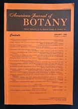 American Journal of BOTANY Official Publication January 1986 Volume 73 N... - $15.98