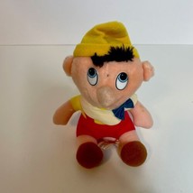 Pinocchio Plush Hardees Disney Stuffed Animal Vintage 80&#39;s Christmas - £5.33 GBP