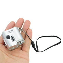 Portable Mini Pocket 60X Microscope Jeweler Loupe Lens Illuminated - £19.87 GBP