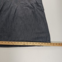 newCreation RN#114494 Women's Gray Side Zipper A-Line Skirt Size 36 (32×29) image 6