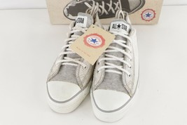 NOS Vtg 90s Converse All Star Low Inside Out Denim Shoes USA Womens 7.5 Mens 5.5 - £119.31 GBP