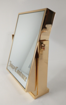 Juicy Couture MAKEUP MIRROR VANITY Metal Double-Sided Rotating Store Dis... - $149.95