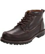 Mens Leather Boots Size 13 Keston Dockers Red Brown Work Casual Gift - £68.69 GBP