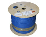 1000Ft Cat6A Bulk Network Cable Plenum 550Mhz (10Gbits) Solid Blue - $778.04