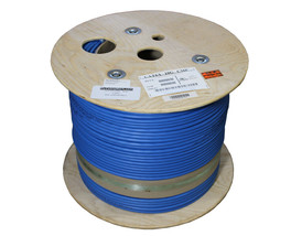 1000Ft Cat6A Bulk Network Cable Plenum 550Mhz (10Gbits) Solid Blue - $778.04