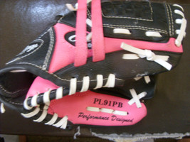 Rawlings Baseball Glove Girls Pink Right Hand Thrower Youth  PL91PB - £11.14 GBP