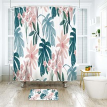 Kate Spade 14 Shower Curtain Bath Mat Bathroom Waterproof Decorative - £18.37 GBP+