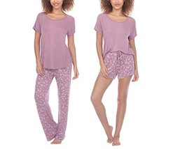 Honeydew Ladies 3-piece Pajama Set - £27.52 GBP