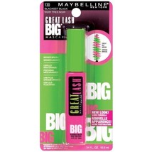 Maybelline Great Lash BIG Washable Mascara, Blackest Black, 0.34 fl oz.. - £20.56 GBP