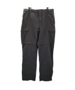 The North Face Convertible Pants Men&#39;s Gray Outdoors  Hiking Work Large - £24.39 GBP