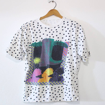 Vintage Funky Cowboy Boots T Shirt Medium - £25.10 GBP