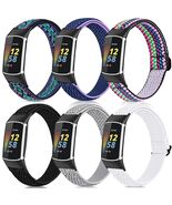 Yibcaiic Adjustable Stretchy Bands Compatible Fitbit Charge 5 Wristbands - €10,38 EUR