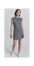 Nwt $298 CURRENT/ELLIOTT The Sleeveless Jumpsuit Dress Striped Sz 1 (US2/4) - £76.51 GBP