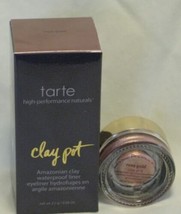 Tarte Clay Pot Waterproof Shadow Eye Liner &#39;Rose Gold&#39; Shimmer Full Sz NIB - £19.46 GBP