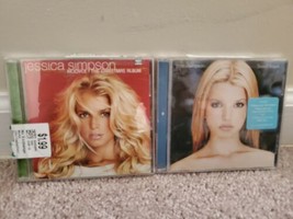 Lot of 2 Jessica Simpson CDs: Rejoyce the Christmas Album, Sweet Kisses - £6.80 GBP