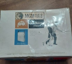 ELECTRONICS Vintage MGM Playtape 1400 2 Track Cartridge Tape Player - $55.00