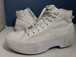 Adidas Women&#39;s Nizza Trek Originals Shoes Sneakers - White (GZ8858) Size 8 - £35.03 GBP