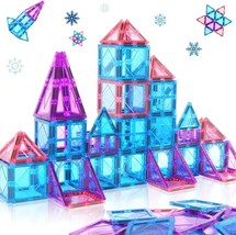 Magnetic Tiles Building Blocks Toddler Boys Girls Toys Age 4-5 5-6 4-6 6-7 6-8 8 - £11.75 GBP