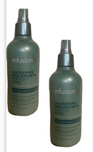 2 pack Infusion K Thickening Pro-Growth Root Lift Spray Thicker Fuller Hair 8oz - £38.82 GBP