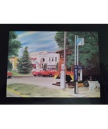 Postcard 1993 View of Downtown Rogers Arkansas Choon Koo Lee Watercolor - £15.56 GBP