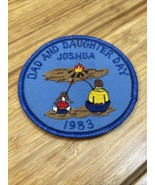 Vintage Joshua Girl Scouts Dad and Daughter Day 1983 Patch KG JD - £7.78 GBP
