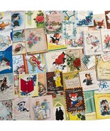 1954 Greeting Cards 46 for High School Graduation &amp; 11 Report Cards Same... - €29,87 EUR