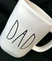 Original Rae Dunn DAD Mug Crazing EUC Big Handle Fathers Day by Magenta ... - $19.80