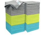Microfiber Cleaning Cloths-50Pk, Softer Highly Absorbent, (12In.X12In.) - $32.08