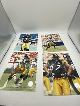 Pittsburgh Steelers 8x10 Darren Perry 39 Kimo Von Oelhoffen 67 Licensed Lot Of 4 - £19.77 GBP