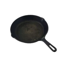 Classic 12 inch Cast Iron Skillet Double-Pour Lip &amp; Handle Kitchen Camping - £11.30 GBP