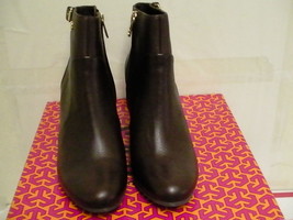 Womens Tory Burch boots coconut milan 85mm bootie eauestrian size 7.5 us - £203.55 GBP