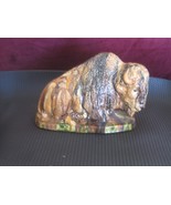 Large  Buffalo Bison Resin Decorative Statue Figurine 11&quot; x 5&quot; x 7&quot; Tall - $39.60