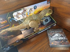 Jurassic World 5 Movies + Stomp ‘N Escape T Rex Figure (4K+Blu-ray-No Digital)! - £99.91 GBP