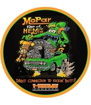 MoPar King of Hemis 14&quot; Round Laser Cut Metal Sign - $919.60 MXN