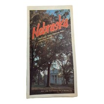 Vintage Road Map of Nebraska 1991-1992 Arbor Lodge Historical Building S... - £11.02 GBP