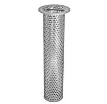 Commercial Floor Drain Strainer, 2&quot;, 8&quot;, Perforated Stainless Steel - £100.82 GBP