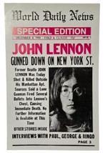 World Daily News Special Edition 1980 John Lennon Gunned Down on NY St. ... - $24.38 CAD