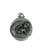 Vintage Cincinnati Reds 1976 Autographed Pewter Pendant 1 3/4&quot; Pete Rose... - $38.90 CAD