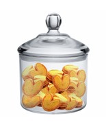 Cookie Jar, Candy Dish With Lid, Clear Acrylic Airtight Jar For Nuts, Co... - $25.99