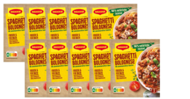 Maggi Spaghetti Bolognese powdered spice packet -Pack of 10 -FREE SHIP - $720.82 MXN