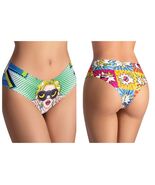 MEMEME COMIC CURIOUS GIRL PRINTED SLIP S-XL - $16.99